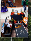 "D�a de los muertos" in der Deutschen Schule Guadalajara