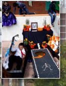 "D�a de los muertos" in der Deutschen Schule Guadalajara