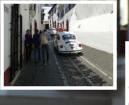 Kfer-Taxis im Gassen-Labyrinth von Taxco
