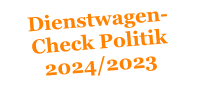 Dienstwagen-Check Politik 2024/2023