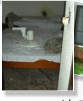 Blitzeinschlag in der Nachbar-Caba�a/Villa Tunari/Chapare Dezember 2003