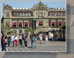 Plaza de la Constitucin, auch Zcalo genannt