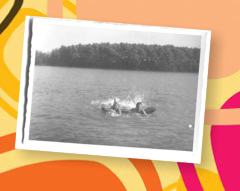 1965. Fetzersee bei B�chingen